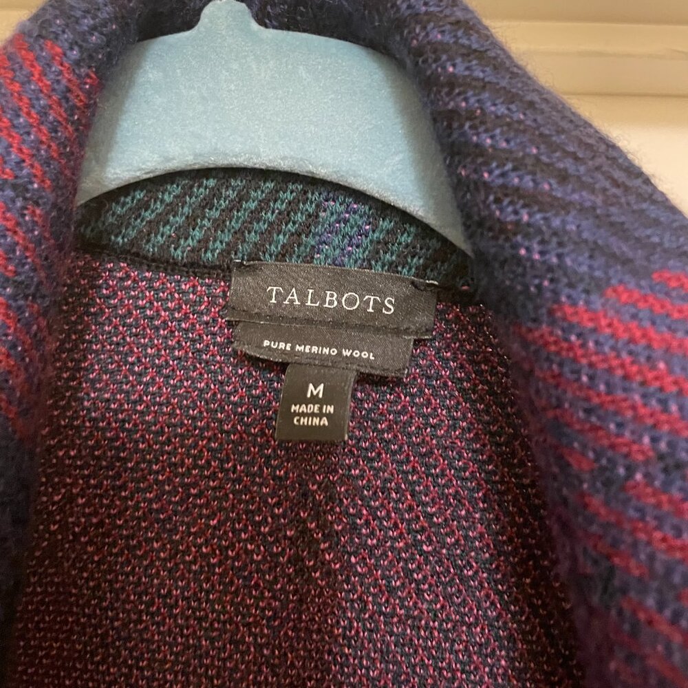 Talbots sweater/jacket - Picture 2 of 3